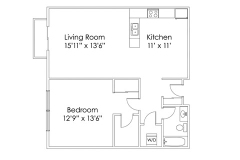 Alps Park Rapid City SD 1 Bedroom 1 Bath Apartment
